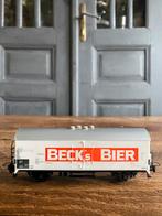 Beck’s Bier - Treinwagon!, Hobby en Vrije tijd, Modeltreinen | H0, Ophalen of Verzenden, Zo goed als nieuw, Wagon
