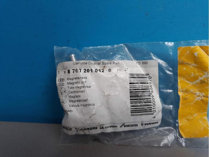 Magneetinzet Nefit art.nr: 87072010120, Doe-het-zelf en Verbouw, Verwarming en Radiatoren, Nieuw, Cv-ketel of Combi-ketel