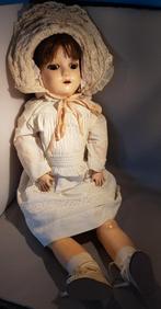 Antieke Papier Mache Pop België, Antiek en Kunst, Ophalen of Verzenden