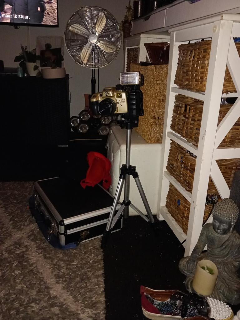 Canon film foto camera standaard afstand bdvflitser statief, Ophalen of Verzenden, Zo goed als nieuw, Canon, 8 keer of meer