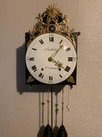 Antieke Comtoise klok, 1780-1800, met slinger en gewichten, Antiek en Kunst, Antiek | Klokken, Ophalen