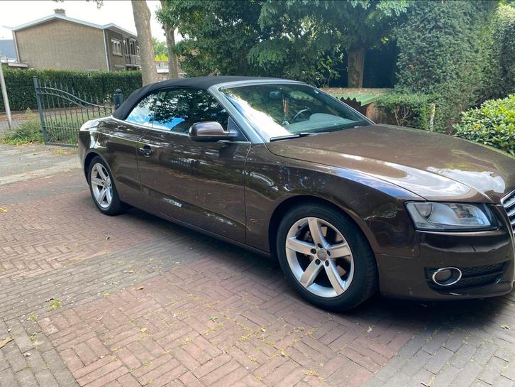 Als nw Audi A5 2.0 trekhaak automaat Cabrio. 2009, Auto's, Audi, Particulier, A5, Benzine, B, Cabriolet, Automaat, Origineel Nederlands