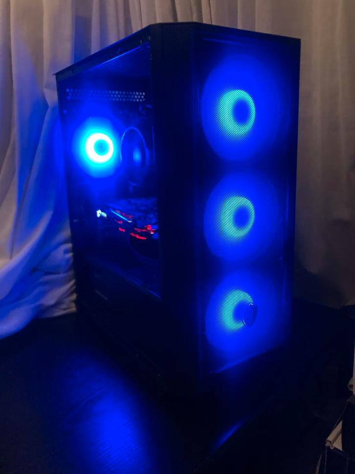 Game pc RGB AMD Ryzen 5 / 16GB / 1TB SSD / GTX1050ti, Computers en Software, Desktop Pc's, Gebruikt, 4 Ghz of meer, SSD, 16 GB