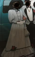 ZGAN. Carnaval kleding set man/vrouw, professioneel gemaakt, Maat 38/40 (M), Geruite stof, Carnaval, Ophalen of Verzenden