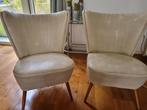 Vintage, originele cocktail stoelen. In goede staat, Huis en Inrichting, Stoelen, Overige materialen, Gebruikt, Twee, Overige kleuren