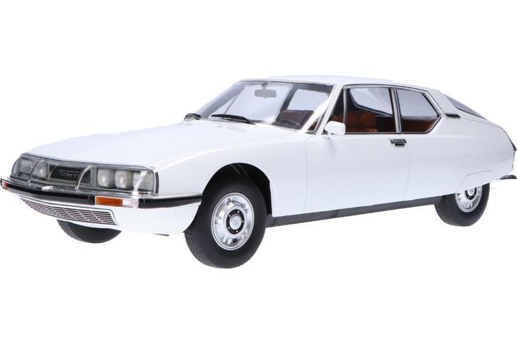 Citroen SM Genova 1970 Wit Schaal 1/12 Norev Ref. 121701, Hobby en Vrije tijd, Modelauto's | 1:5 tot 1:12, Nieuw, Auto, 1:9 t/m 1:12