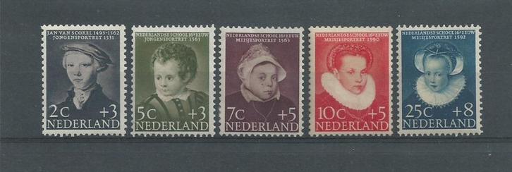 Nederland 1956, NVPH 683 t/m 687, postfris., Postzegels en Munten, Postzegels | Nederland, Postfris, Na 1940, Verzenden