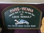 Paris-Vienna wandbord zie foto's en beschrijving, Huis en Inrichting, Ophalen