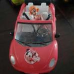 Mini barbie ( polly pocket) met auto, Verzenden, Zo goed als nieuw, Barbie