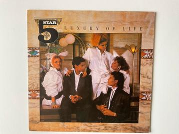 5 Star– Luxury Of Life LP synth pop soul beschikbaar voor biedingen