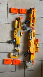 Nerf geweren, 4 magazijnen., Ophalen of Verzenden, Zo goed als nieuw