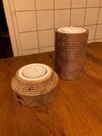 Theelichthouders JENS Living, Verzenden, Nieuw, Hout, Kandelaar
