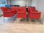 6 prachtige rood lederen Design on stock Gola stoelen, Ophalen, Design, Design on Stock, Leer