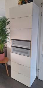 Hoge Ikea Besta ladekast (193x60x43 cm), Ophalen, Gebruikt, 5 laden of meer, 50 tot 100 cm