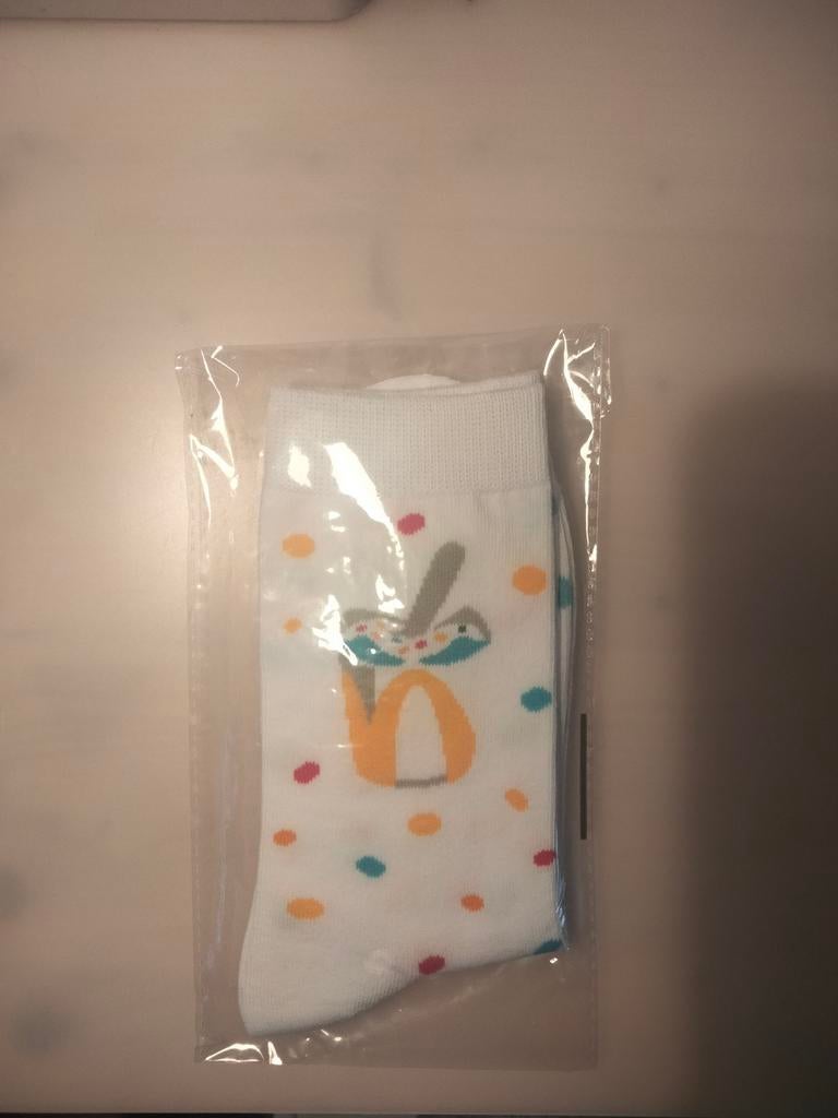 Sokken van Mc Donalds, Ophalen of Verzenden, Maat 35 t/m 38, Rood, Sokken en Kniesokken