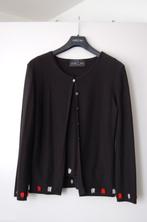 Marc Cain wollen twinset N3 maat 38, Maat 38/40 (M), Marc Cain, Verzenden, Zwart