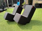 Lümmel zitstoelen 2x zwart, Ophalen, Zo goed als nieuw, Zwart