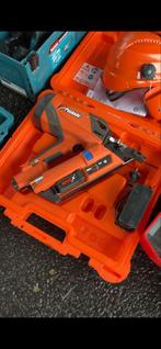 Paslode IM90X Spijkerpistool - Inclusief Koffer, Ophalen of Verzenden, Zo goed als nieuw