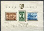 01-10 Litouwen Blok 2 gestempeld, Verzenden, Overige landen, Gestempeld