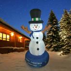 Sneeuwpop op blauw draaiplateau 182cm hoog, Diversen, Ophalen, Nieuw