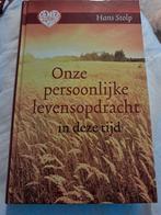 Hans Stolp - Onze persoonlijke levensopdracht in deze tijd, Achtergrond en Informatie, Ophalen of Verzenden, Zo goed als nieuw