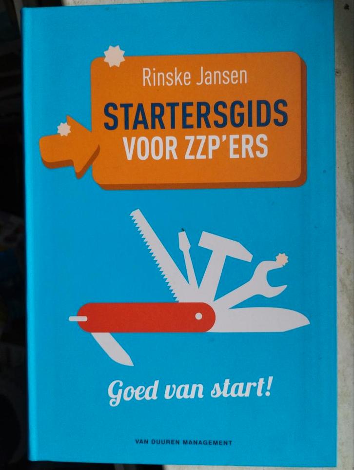 Startersgids voor ZZP'ers - Rinske Jansen, Boeken, Advies, Hulp en Training, Zo goed als nieuw, Ophalen of Verzenden