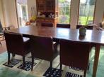 Complete eethoek, Huis en Inrichting, Complete eetkamers, Ophalen, Gebruikt, Landelijk, 4 tot 6 stoelen