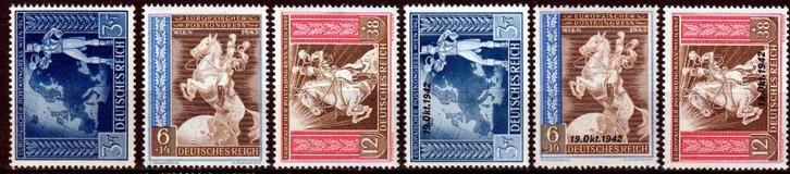 Duitse Rijk Minr 820/5 postfris, Postzegels en Munten, Postzegels | Europa | Duitsland, Postfris, Duitse Keizerrijk, Verzenden