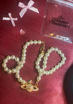 Vivienne Westwood ketting, Sieraden, Tassen en Uiterlijk, Kettingen, Wit, Ophalen of Verzenden, Zo goed als nieuw, Overige materialen