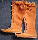 Minnetonka suede laarzen vintage - Nieuwstaat - Maat 37, Ophalen of Verzenden, Zo goed als nieuw, Lage of Enkellaarzen