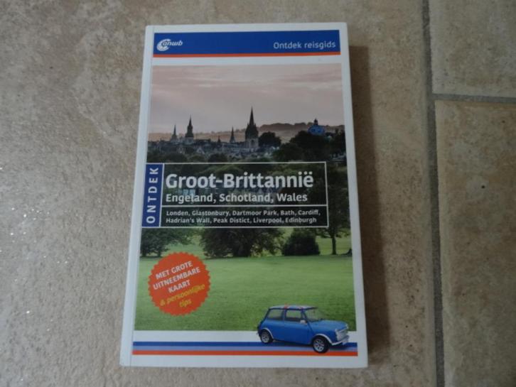 Groot Brittannie, Engeland, Schotland, Wales; anwb Ontdek, Boeken, Reisgidsen, Nieuw, Reisgids of -boek, Europa, ANWB, Ophalen of Verzenden