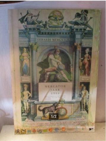Prachtige Kunstdruk / Artprint - Gerardi Mercatoris - 86x59 beschikbaar voor biedingen