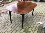 Uitschuifbare eettafel, vintage tafel, jaren 60, sixties, Huis en Inrichting, Tafels | Eettafels, Ophalen, 50 tot 100 cm, Zo goed als nieuw