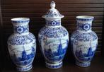 3VAZEN EN WANDBORD DELFTS BLAUW, Ophalen