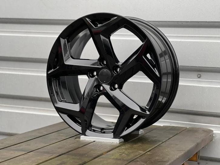 18” VW BONNEVILLE R-LINE LOOK Sportvelgen Past VW GOLF, POLO, Auto-onderdelen, Banden en Velgen, Velg(en), Zomerbanden, 18 inch