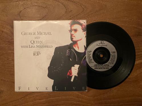 George Michael & Queen EP - Somebody to love + 3 nummers, Cd's en Dvd's, Vinyl Singles, Zo goed als nieuw, Single, Pop, 7 inch