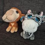 Knuffel Kameel & Zebra - Big Headz Around World, Ophalen of Verzenden, Zo goed als nieuw, Overige typen