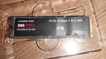 990 pro 4TB ssd m.2 beschikbaar voor biedingen