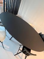Ovale Fenix Zwarte Eettafel - 220x110cm, Huis en Inrichting, Tafels | Eettafels, Ophalen, 100 tot 150 cm, 200 cm of meer, Zo goed als nieuw