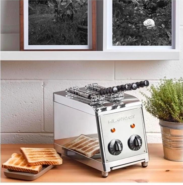 Milan Toast tosti-apparaat, Witgoed en Apparatuur, Broodroosters, Ophalen of Verzenden