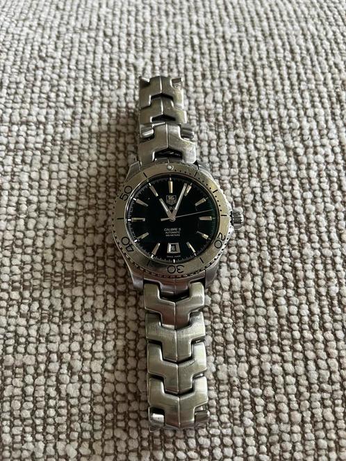 Tag Heuer Link Calibre 5 Automatic (WJ201A), Sieraden, Tassen en Uiterlijk, Horloges | Heren, Gebruikt, Polshorloge, TAG Heuer