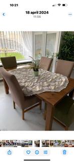 Houten eettafel, 180 lang, Huis en Inrichting, Tafels | Eettafels, Ophalen of Verzenden