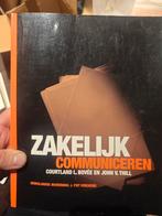 Zakelijk Communiceren - Studieboek, Gelezen, Courtland L. Bovée en John V. Thill, Alpha, HBO