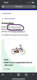 20 inch Sjoef cruise fiets/lees beschrijving, Fietsen en Brommers, Fietsen | Kinderfietsjes, Ophalen, Zo goed als nieuw, 20 inch of meer