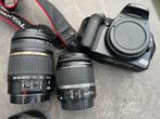 Canon EOS 450D + 2 lenzen, tas en toebehoren, Audio, Tv en Foto, Fotocamera's Digitaal, Ophalen, Spiegelreflex, Canon, Zo goed als nieuw