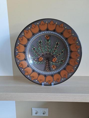 Schitterend vintage wandbord KMK extra groot beschikbaar voor biedingen