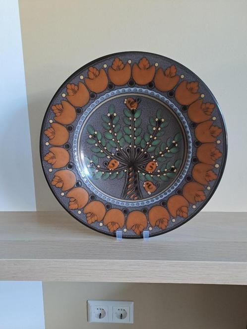 Schitterend vintage wandbord KMK extra groot, Antiek en Kunst, Antiek | Wandborden en Tegels, Ophalen of Verzenden