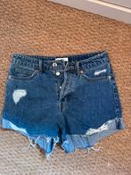 Jeans shortje 38 spijker korte broek, H&M, Blauw, Ophalen of Verzenden, Zo goed als nieuw
