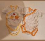 Prematuur baby rompertjes korte mouw mast 42, Kinderen en Baby's, Babykleding | Prematuur, Ophalen of Verzenden, Zo goed als nieuw