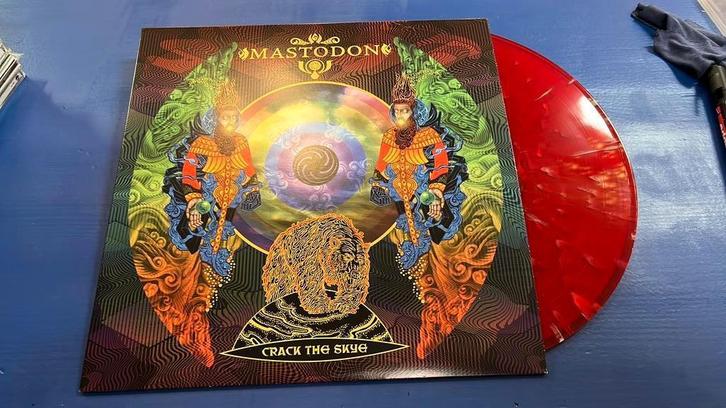 Mastodon ‎– Crack The Skye LP rood 2010, Cd's en Dvd's, Vinyl | Hardrock en Metal, Zo goed als nieuw, Ophalen of Verzenden